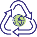 recycle, earth, icon