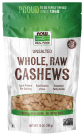Cashews, Whole, Raw & Unsalted - 10 oz Bag Front