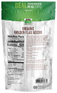 Golden Flax Seeds, Organic - 16 oz. Bag Back