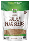 Golden Flax Seeds, Organic - 2 lbs. Bag Front