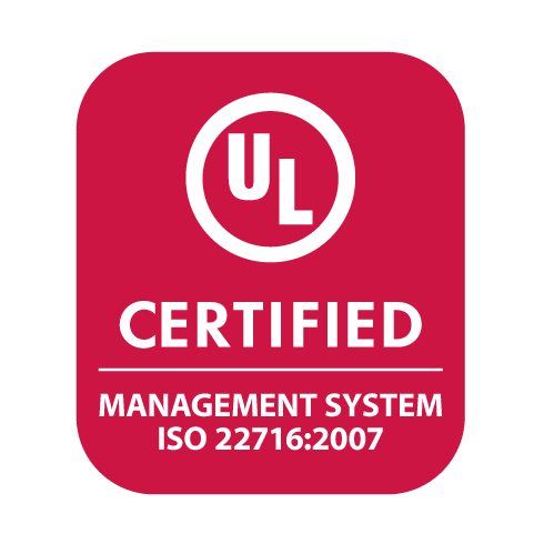 UL Enhanced Certification for Cosmetics badge image