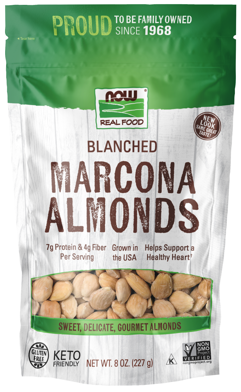 Marcona Almonds, Blanched - 8 oz. Bag