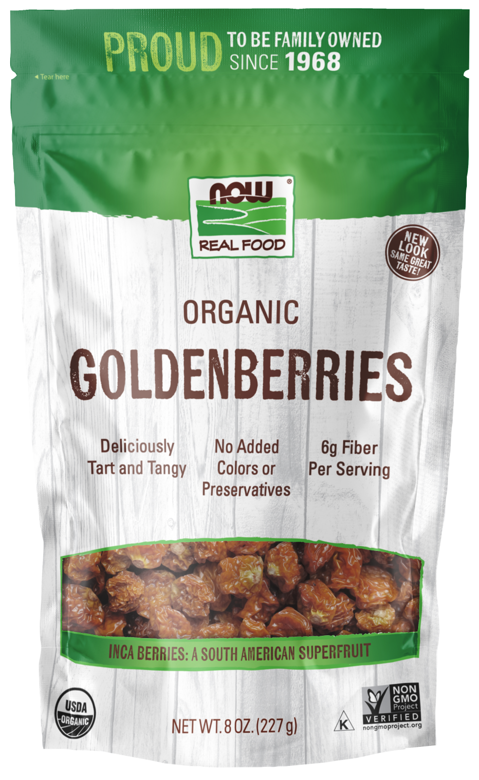 GoldenBerries, Organic - 8 oz. Bag