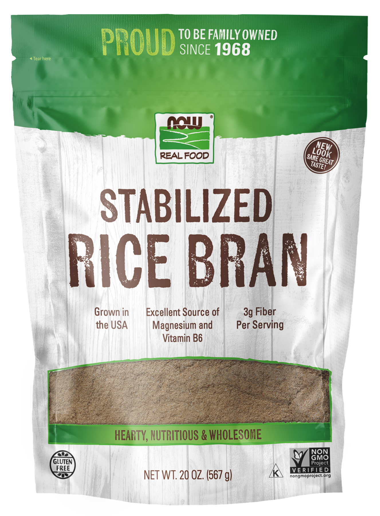Rice Bran - 20 oz Bag