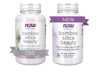 Bamboo Silica Beauty Old label vs. New label