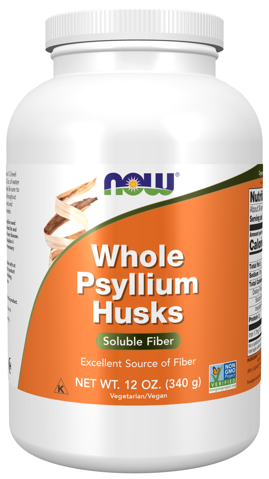 Psyllium Husk Powder Shop for Soluble a Fiber NOW Foods
