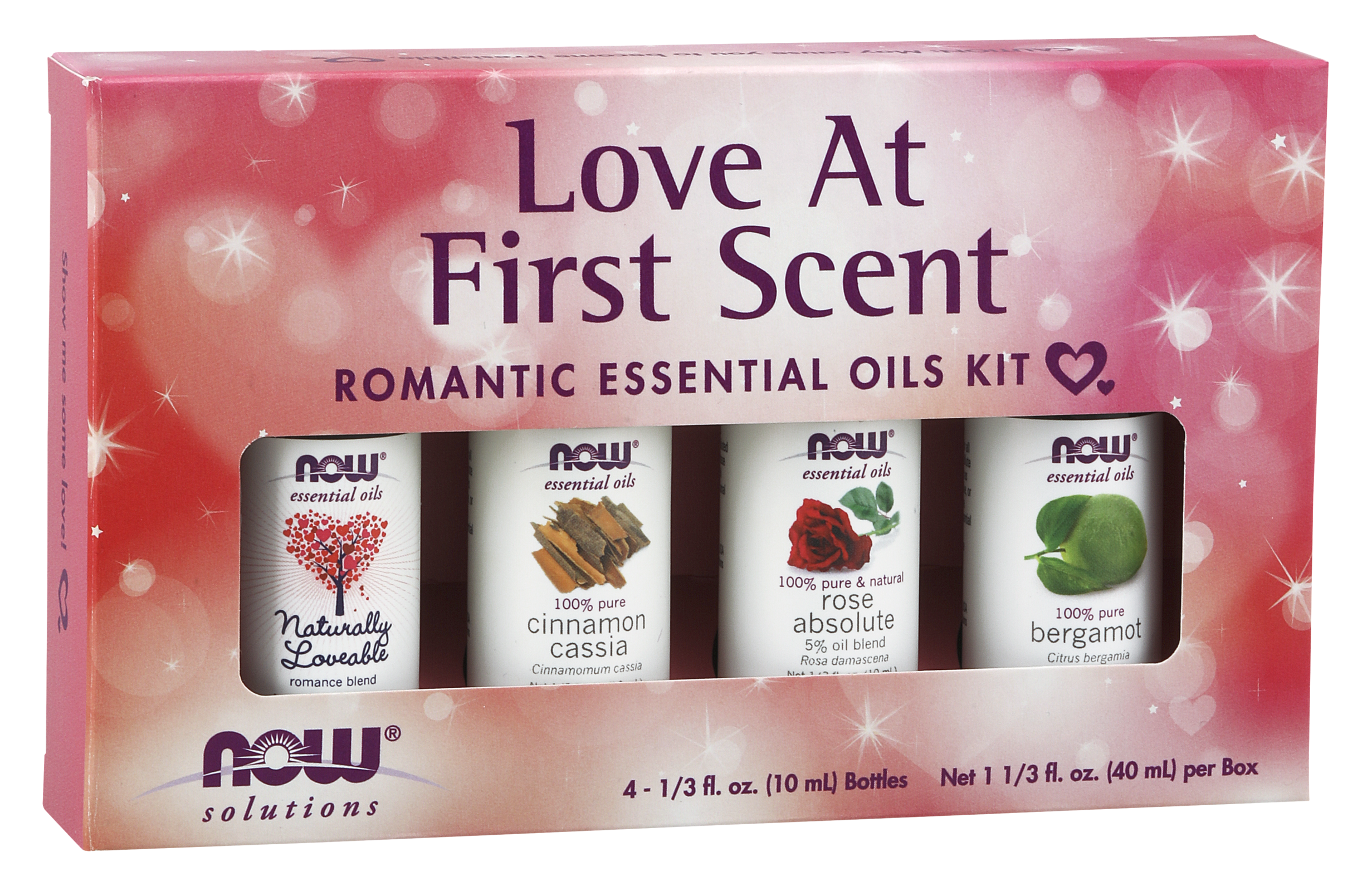 Love At First Scent Essential Oils Kit Box Front