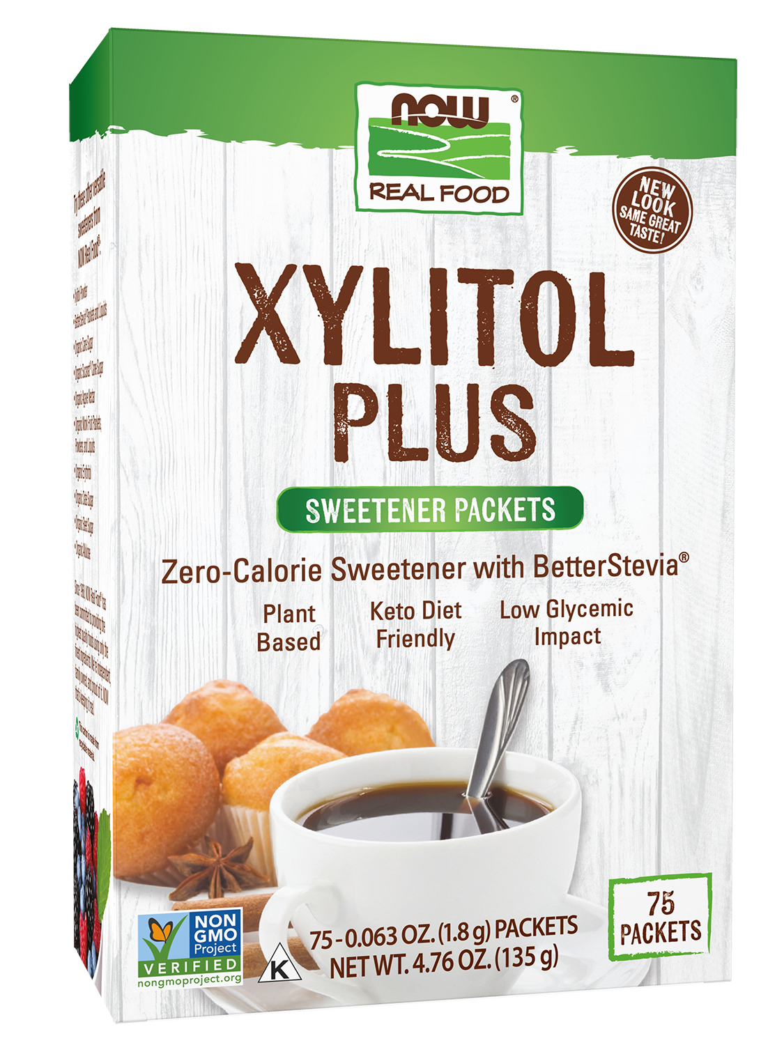 Xylitol Plus - 75 Packets Box Front