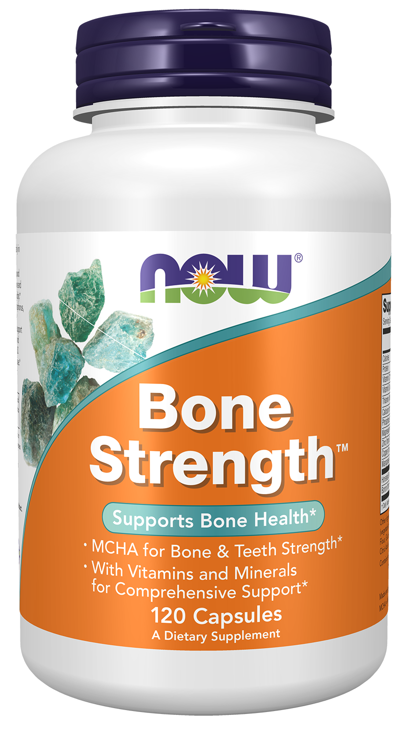 Bone Strength™ - 120 Capsules Bottle Front