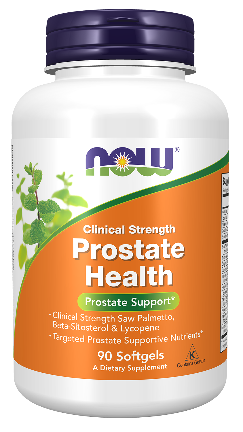Prostate Health Clinical Strength - 90 Softgels Bottle Front