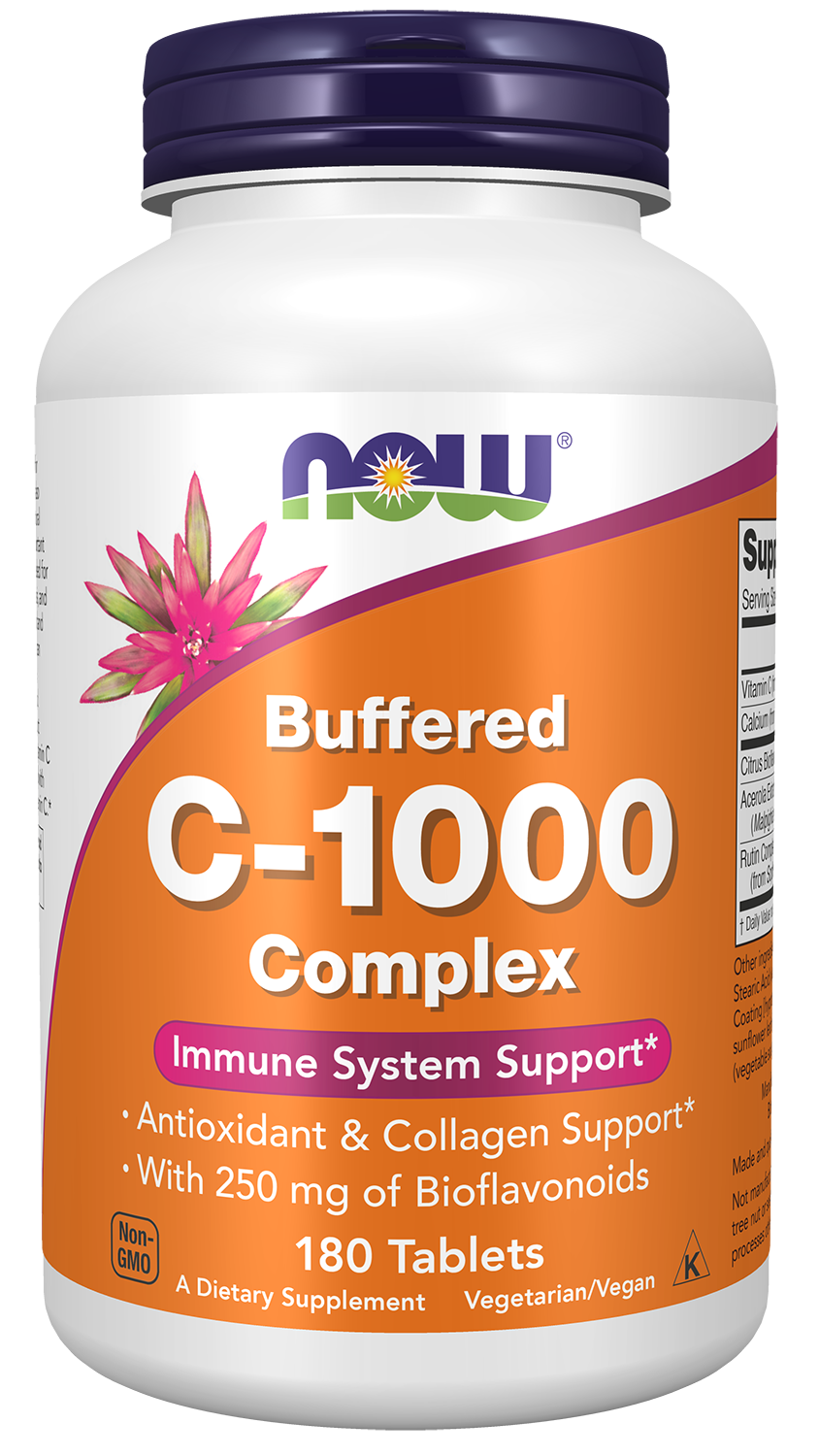 Vitamin C-1000 Complex - 180 Tablets Front