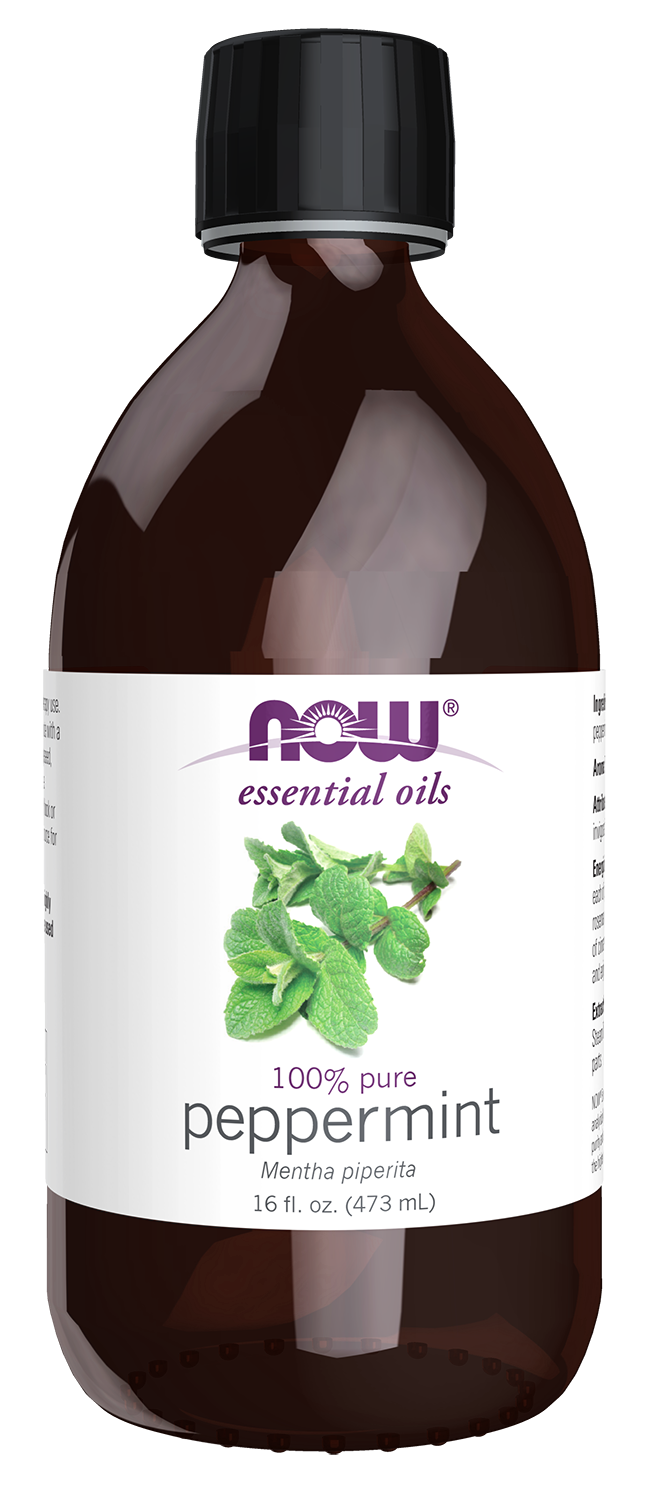 Peppermint Oil - 16 oz. Bottle Front