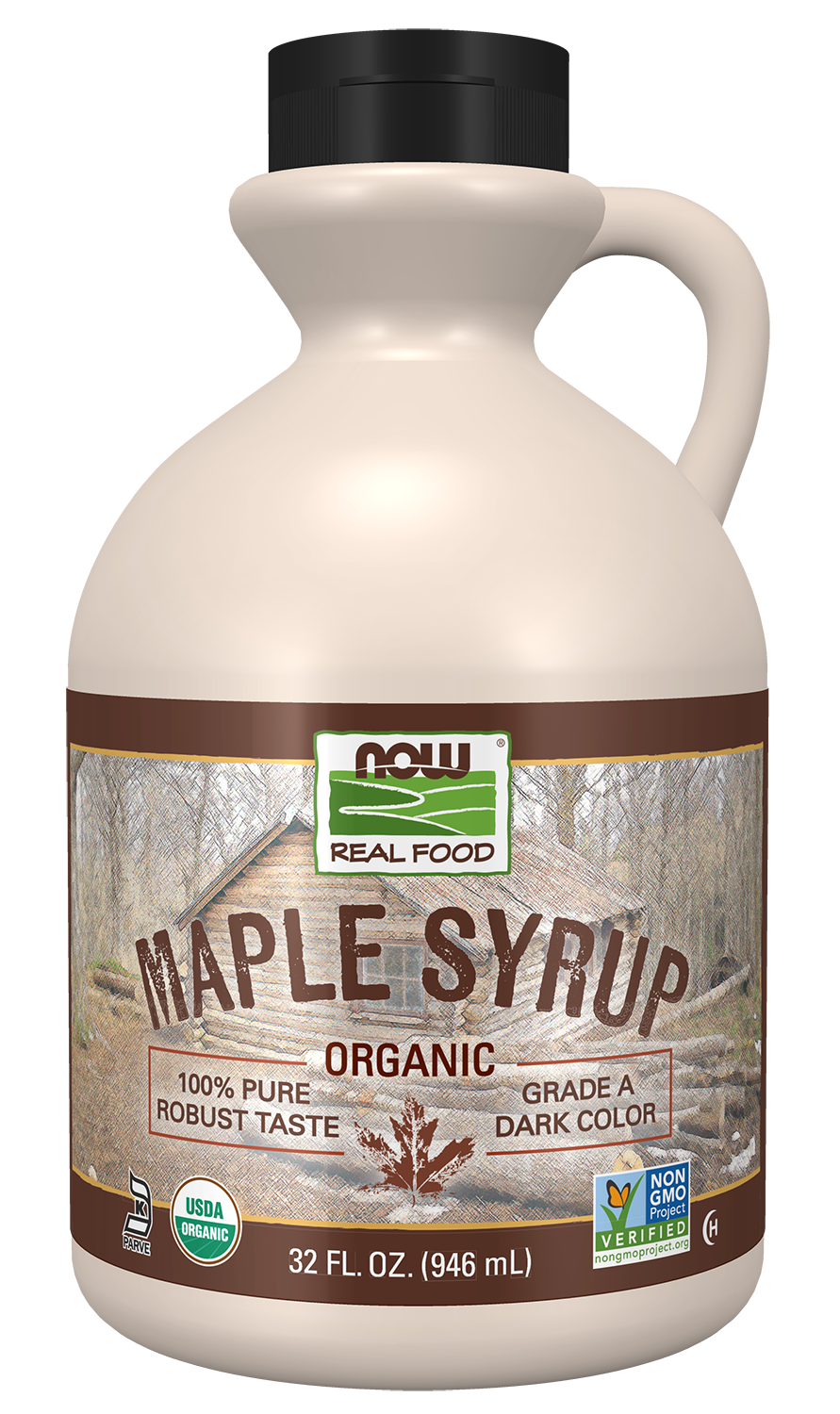 Maple Syrup, Organic Grade A Dark Color - 32 oz.