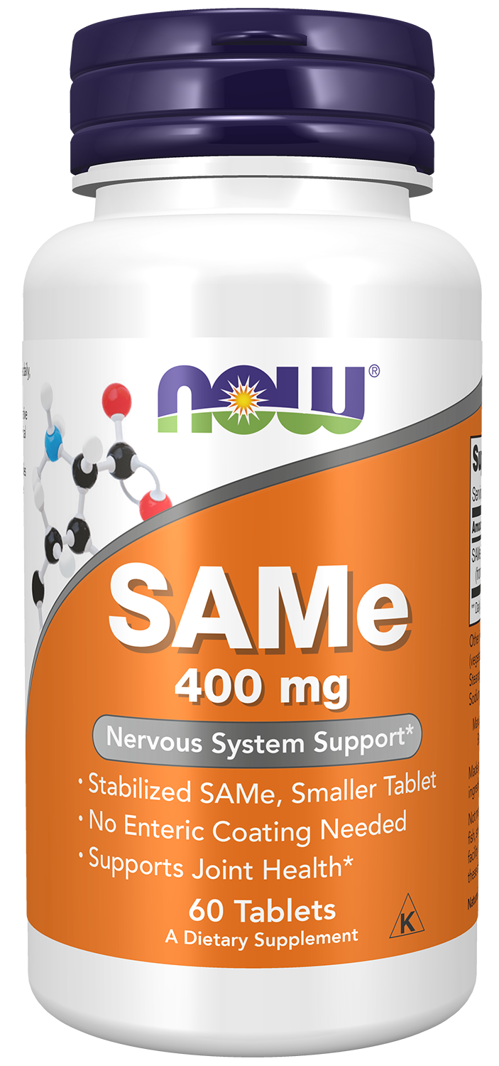 SAMe 400 mg - 60 Tablets Bottle Front