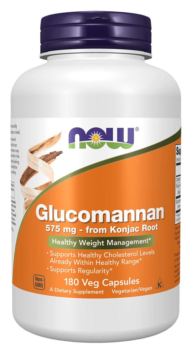 Glucomannan 575 mg Veg Capsules
