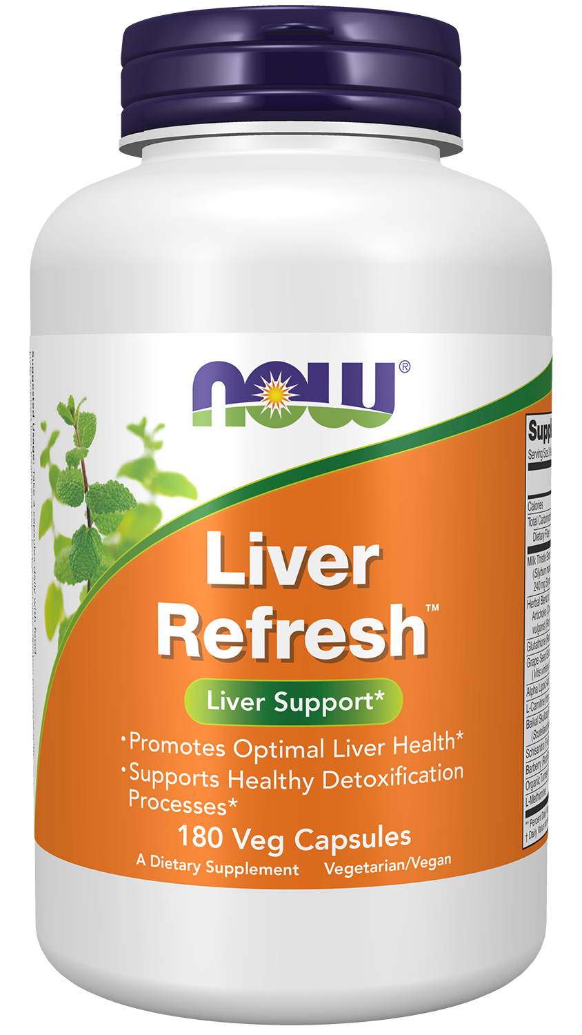 Liver Refresh™ - 180 Veg Capsules Bottle Front