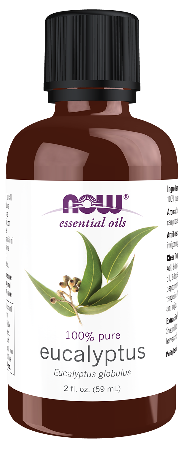 Eucalyptus Globulus Oil - 2 fl. oz. Bottle Front