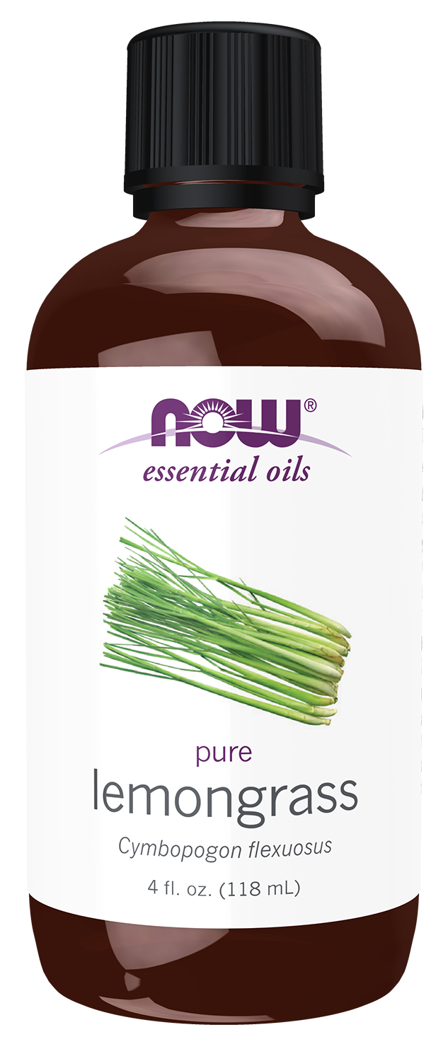 Lemongrass Oil - 4 oz. bottle front