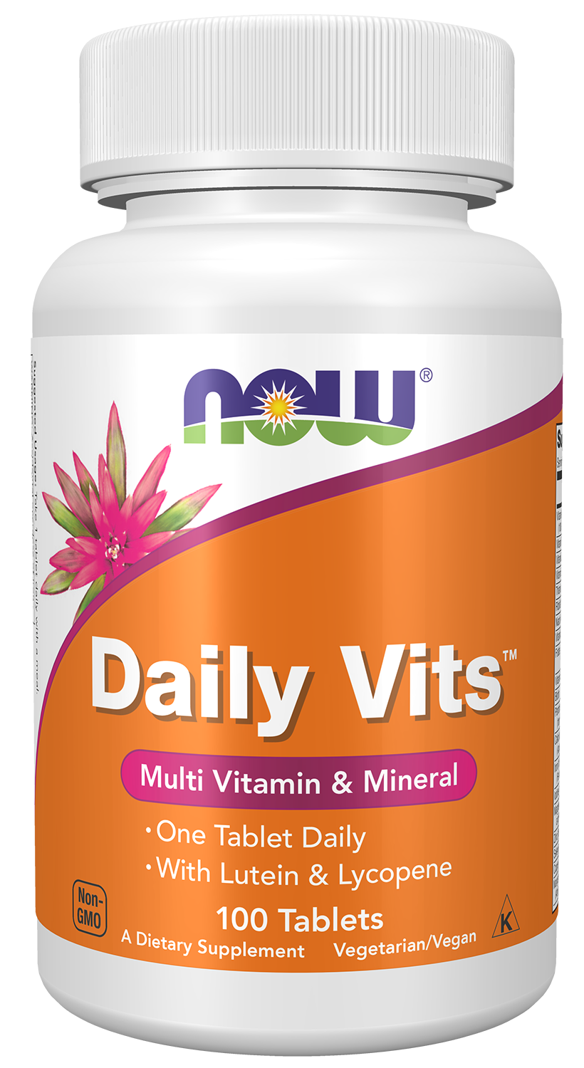 Daily Vits™ - 100 Tablets Bottle Front