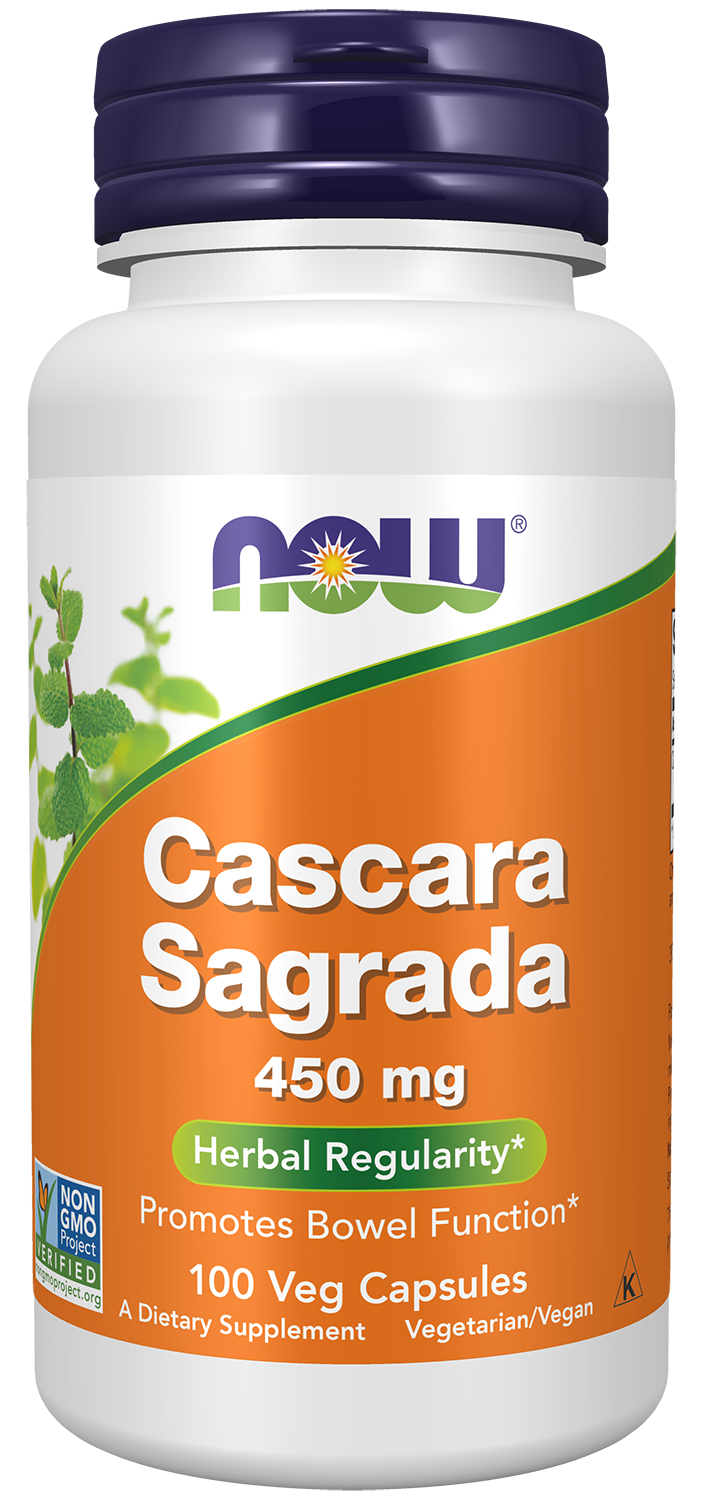 Cascara Sagrada 450 mg Veg Capsules