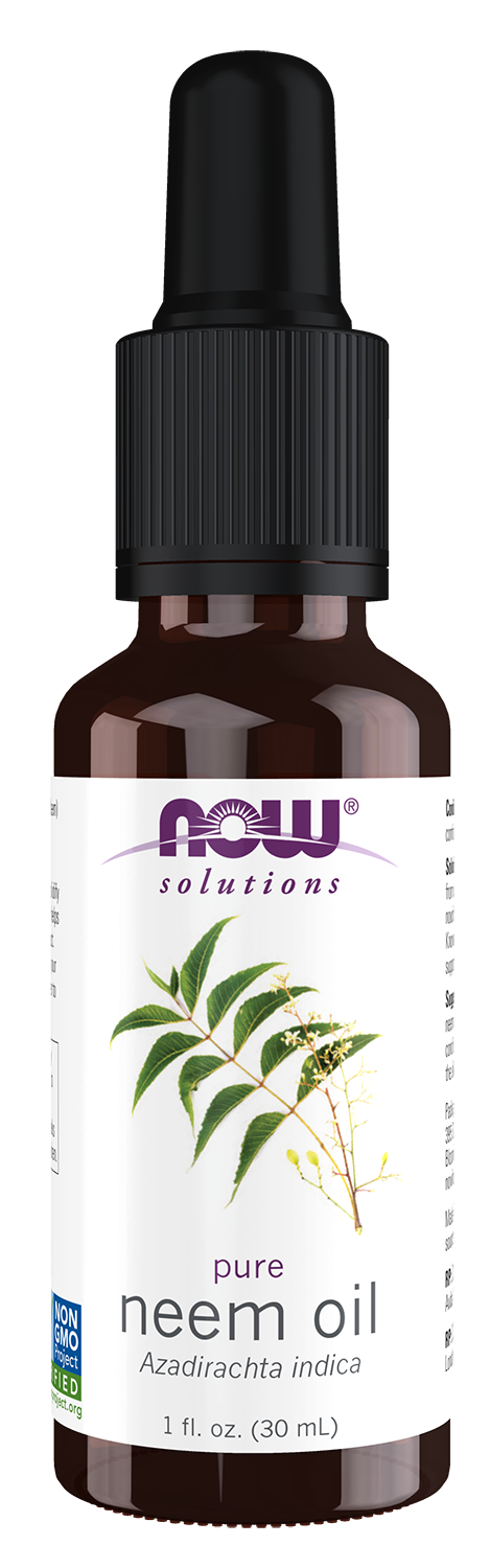 Neem Oil - 1 fl. oz. Dropper Bottle Front