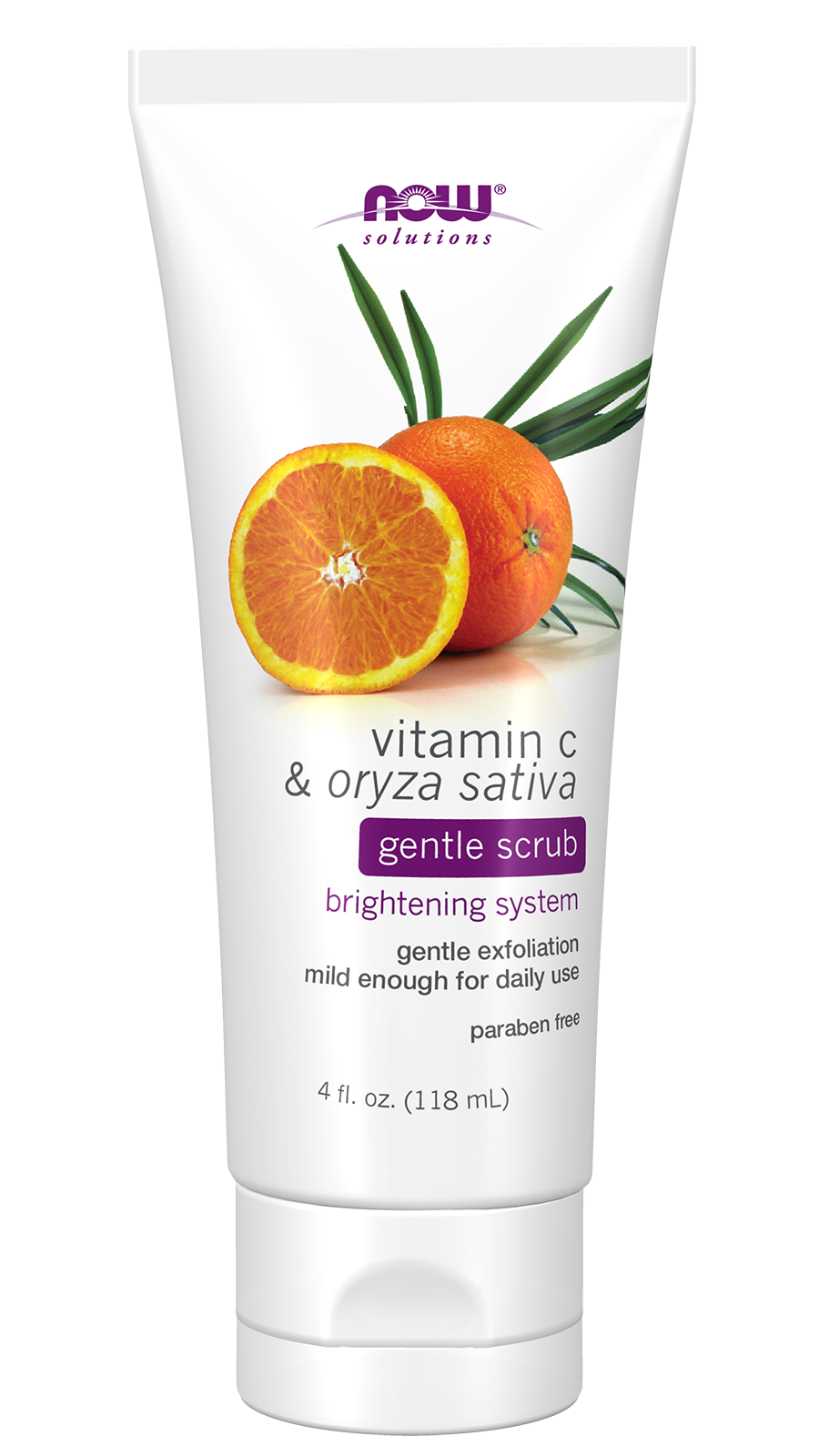 Vitamin C & Oryza Sativa Gentle Scrub - 4 fl. oz. Bottle Front