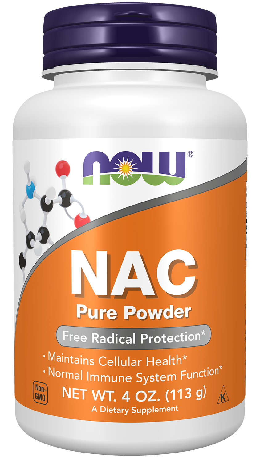 NAC Pure Powder Bottle Front