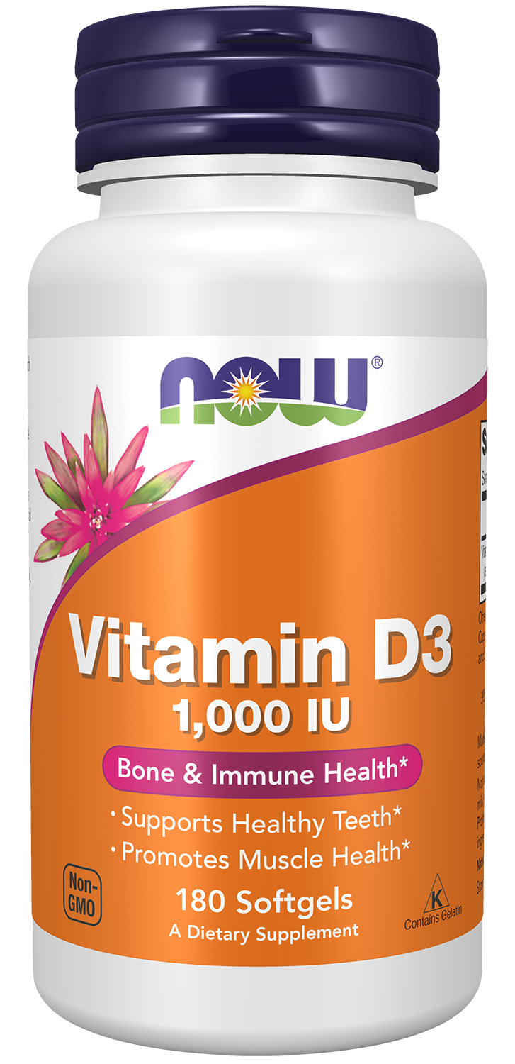 Vitamin D3 1000 IU Softgels