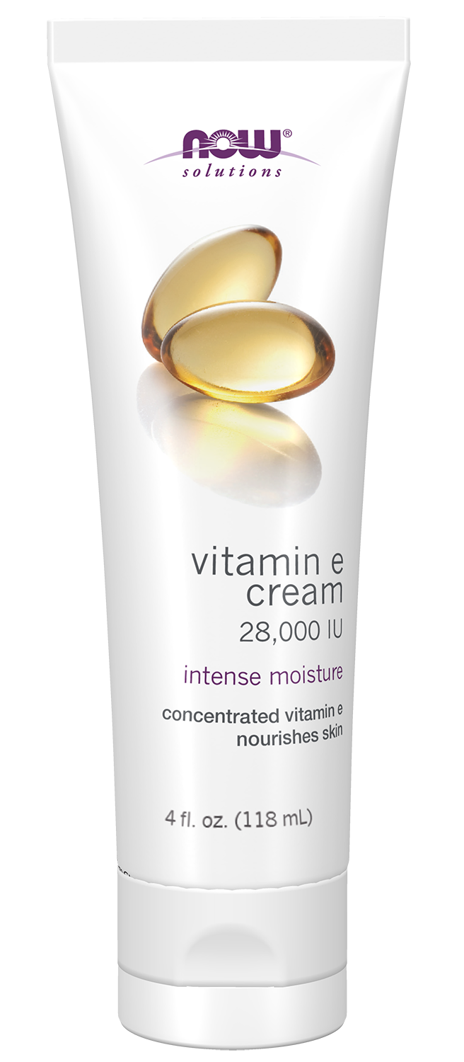 Vitamin E Cream 28,000 IU - 4 oz. Tube Front