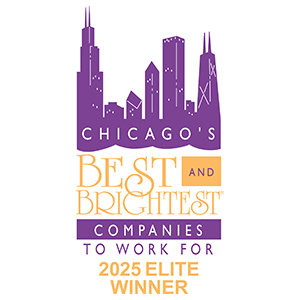 Chicago's Best and Brightest Companies to Work For 2025 Elite Winner Logo