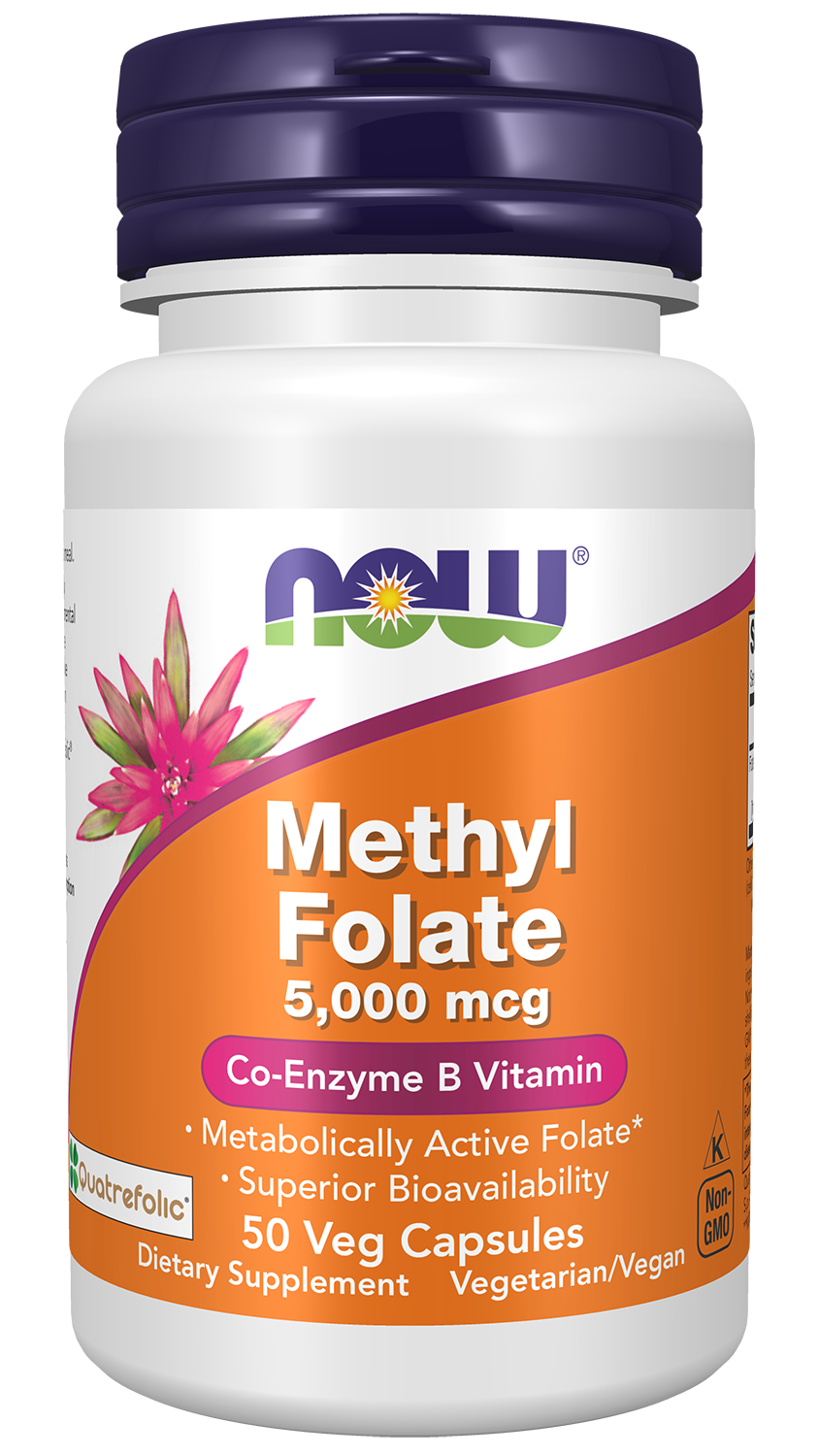 Methyl Folate 5000 mcg Veg Capsules
