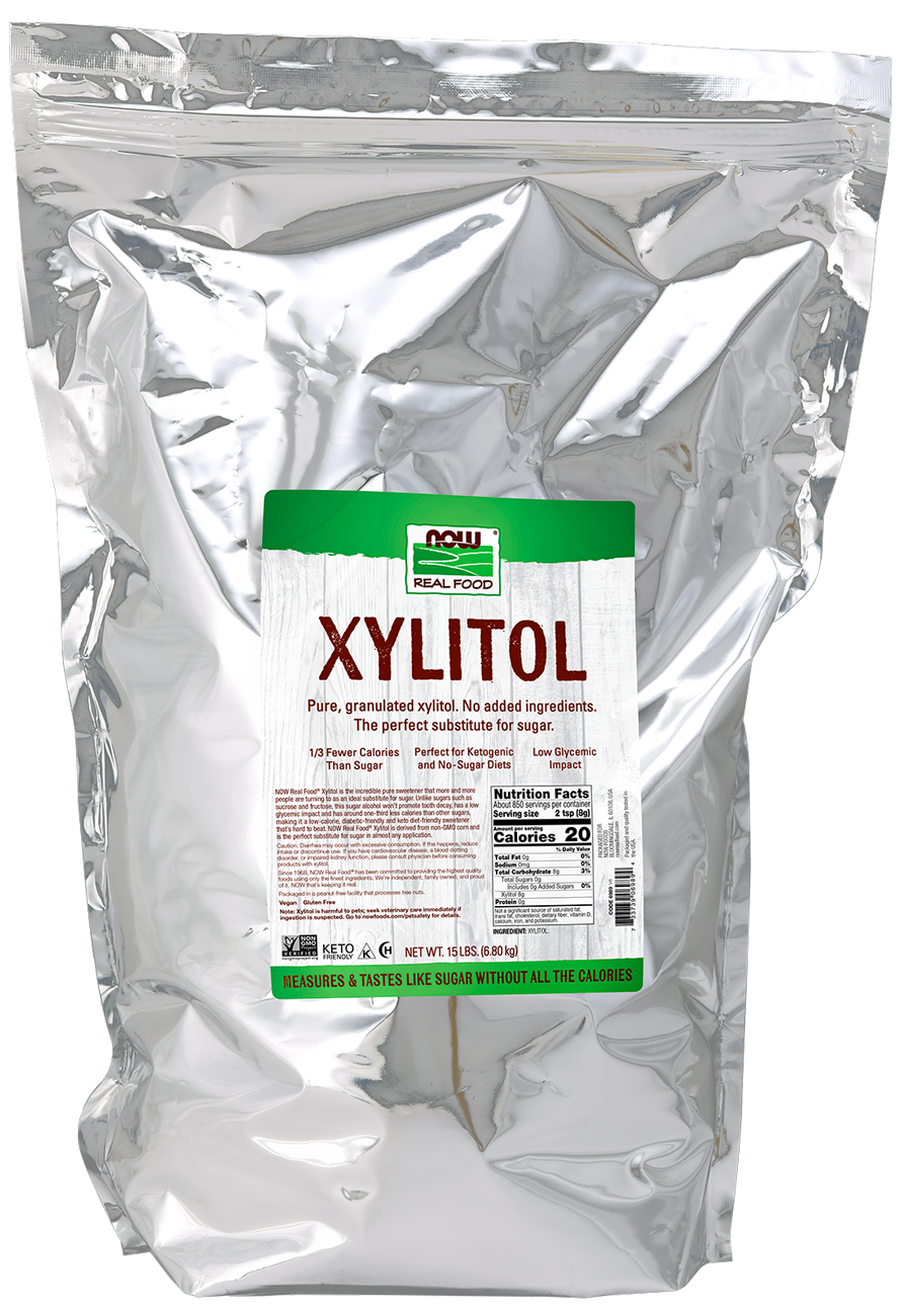 Xylitol - 15 lbs. Bag Front