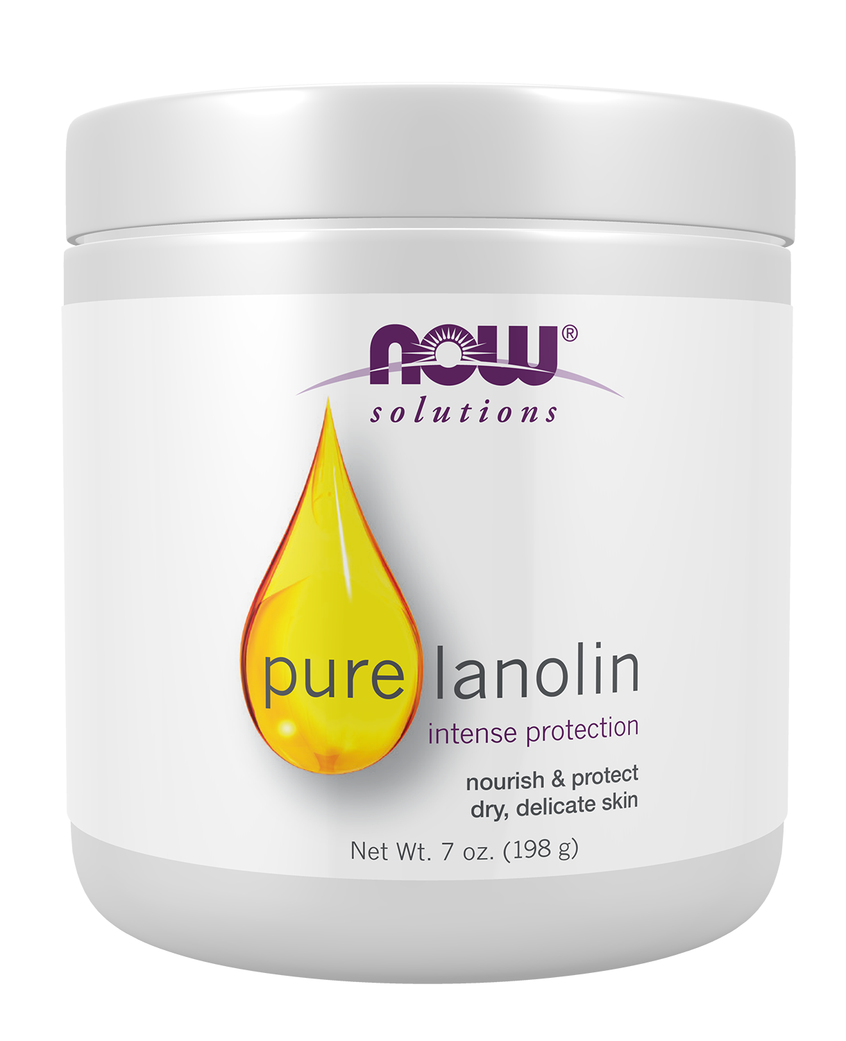 Pure Lanolin - 7 oz. Jar Front