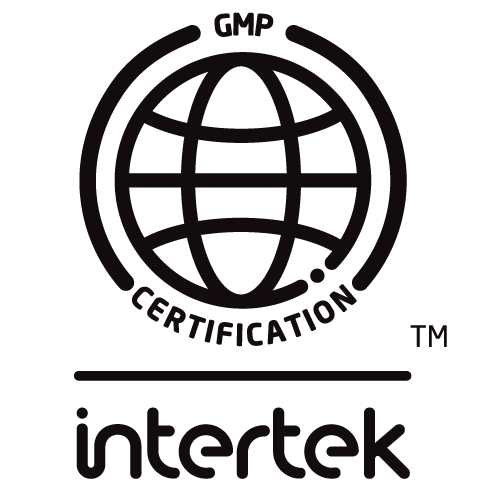 Certificación suplementaria Intertek GMP: imagen de la insignia