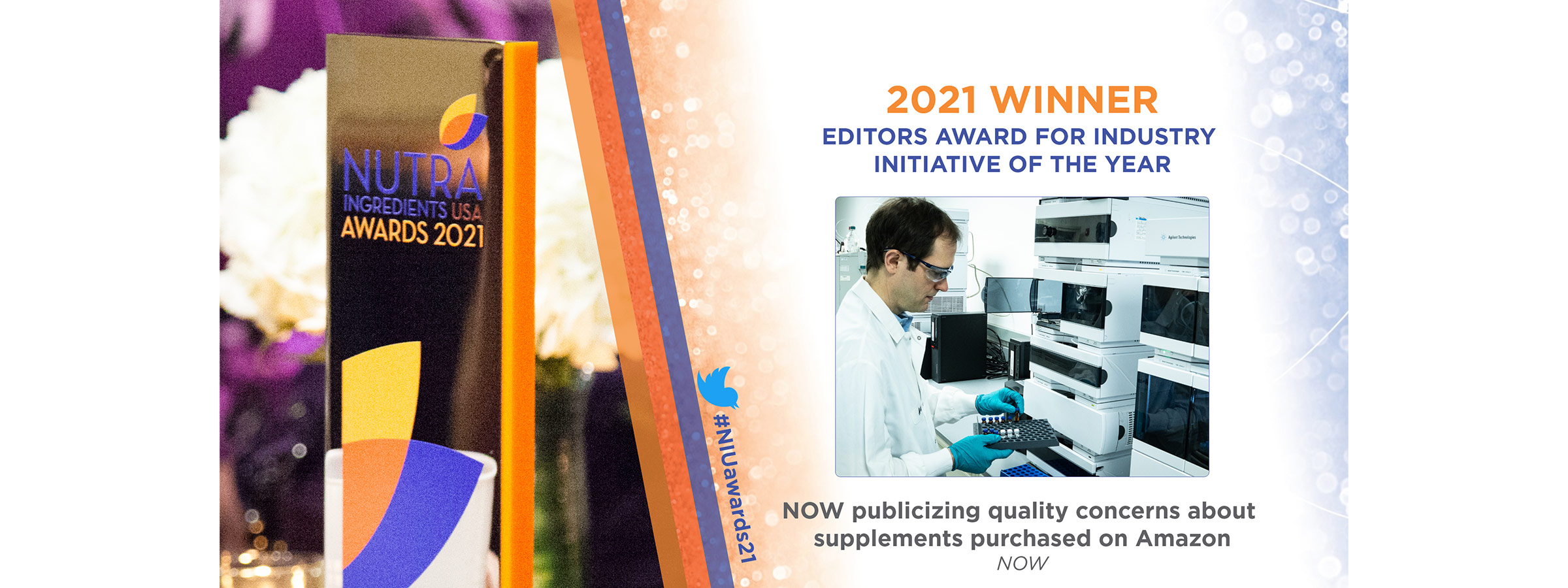 NOW® Wins NutraIngredients-USA Editors Award