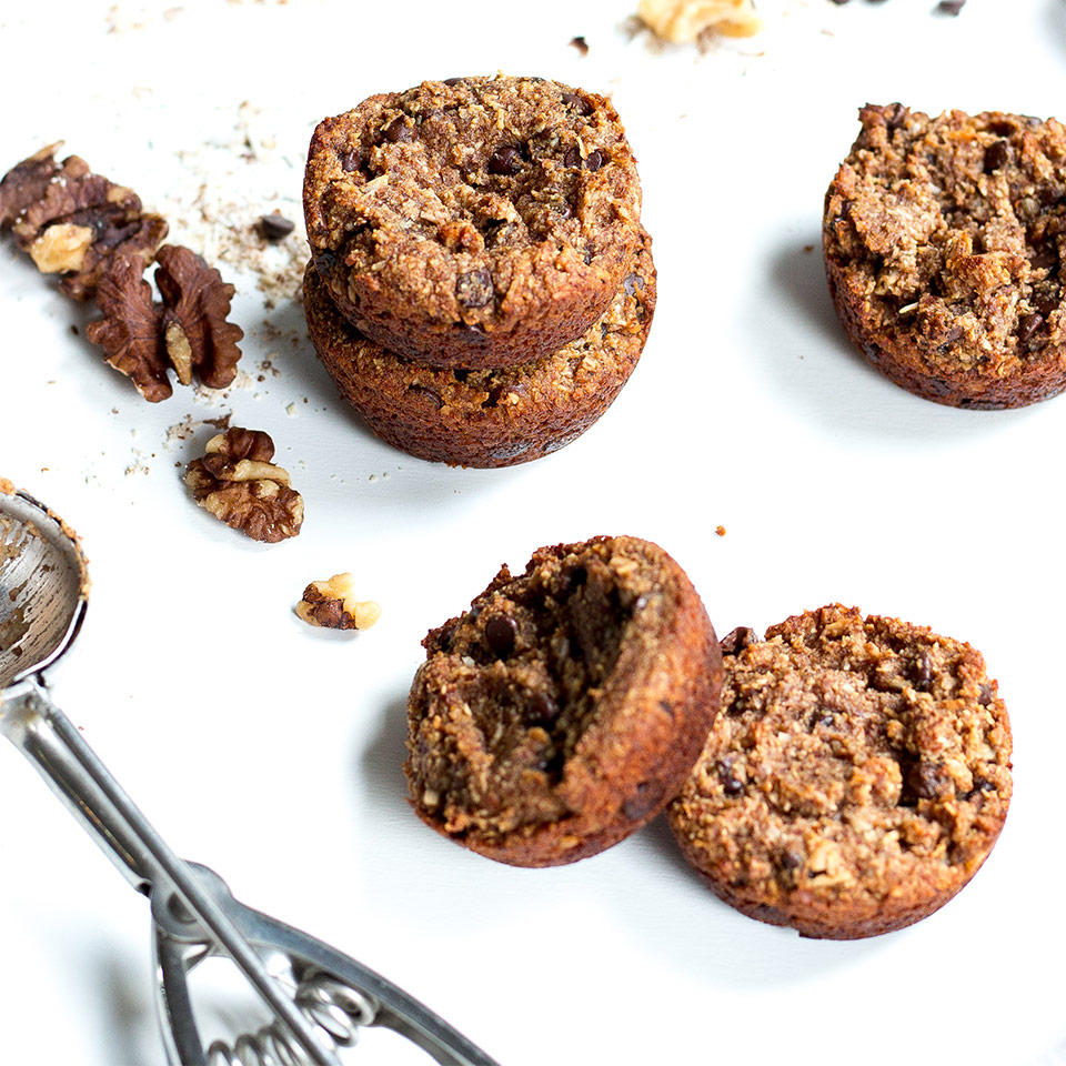 chocolate chip coconut muffins thumbnail
