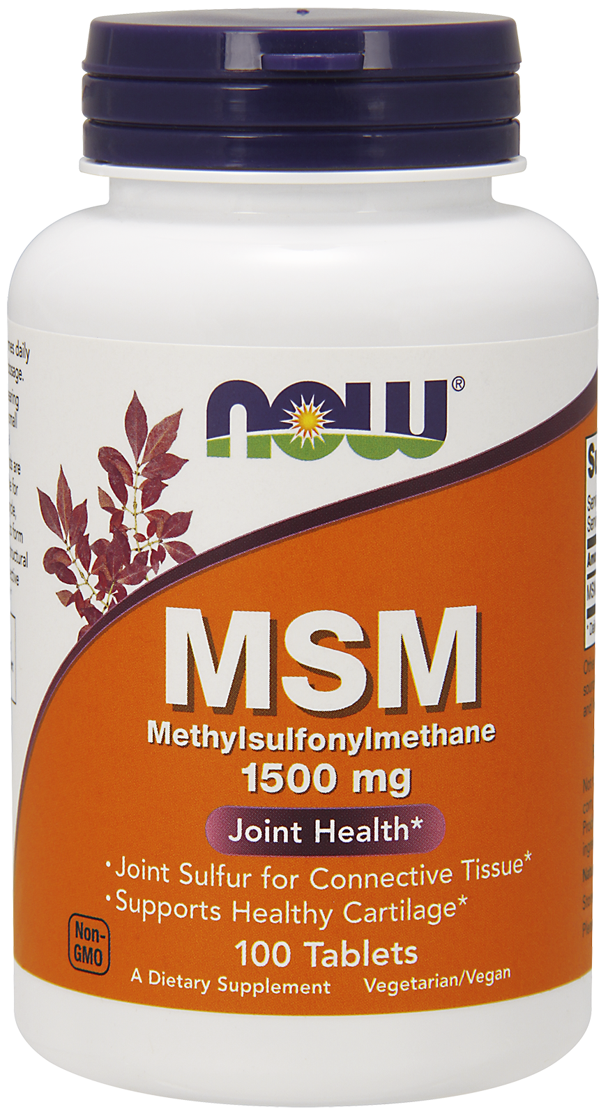 MSM 1500 mg - 100 Tablets (Expired)
