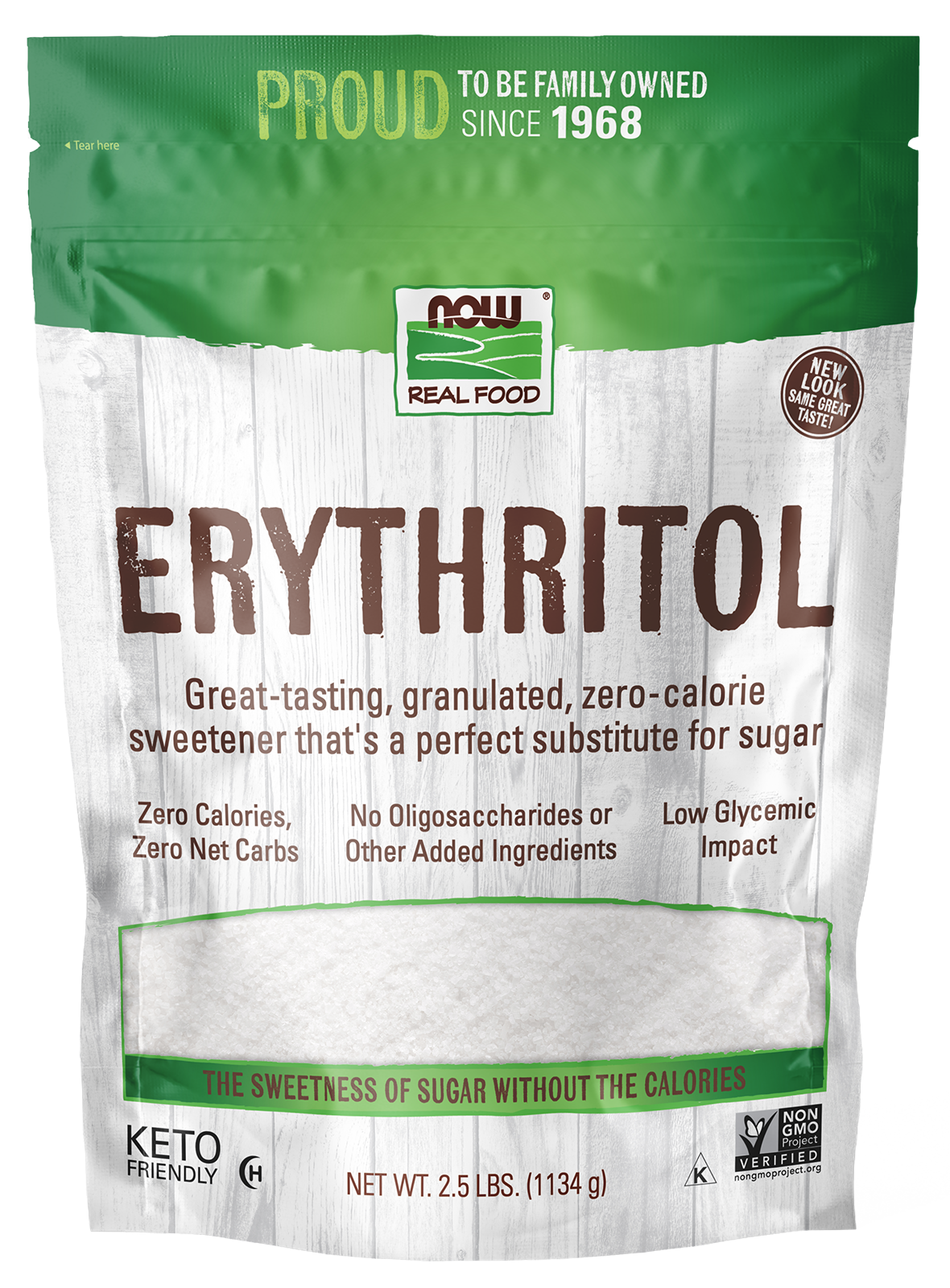 Erythritol - 2.5 lbs