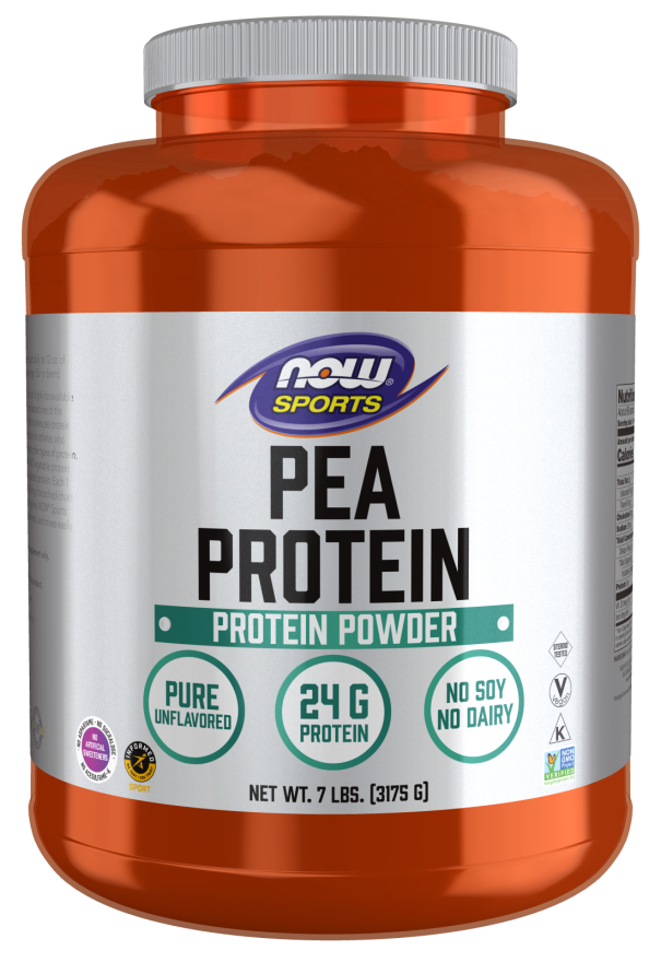 Pea Protein, Pure Unflavored Powder - 7 lbs.