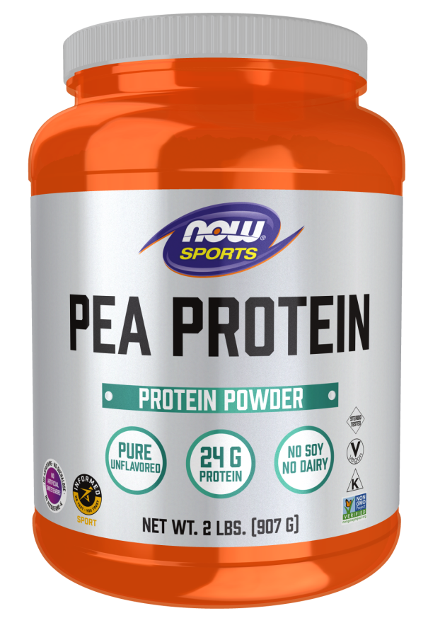 Pea Protein, Pure Unflavored Powder - 2 lbs.