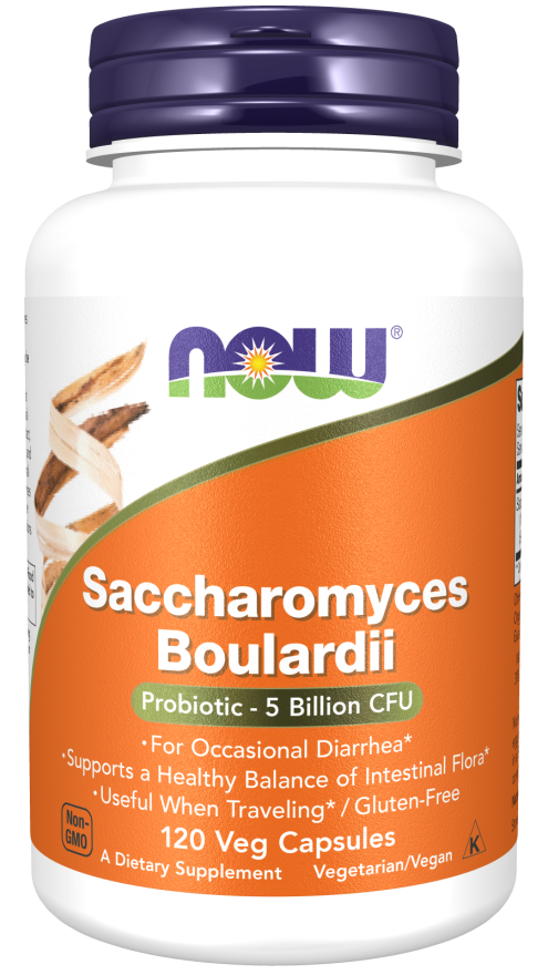 Saccharomyces Boulardii - 120 Veg Capsules Bottle