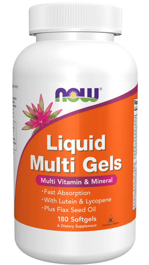 Bottle of Liquid Multi Gels - 180 Softgels