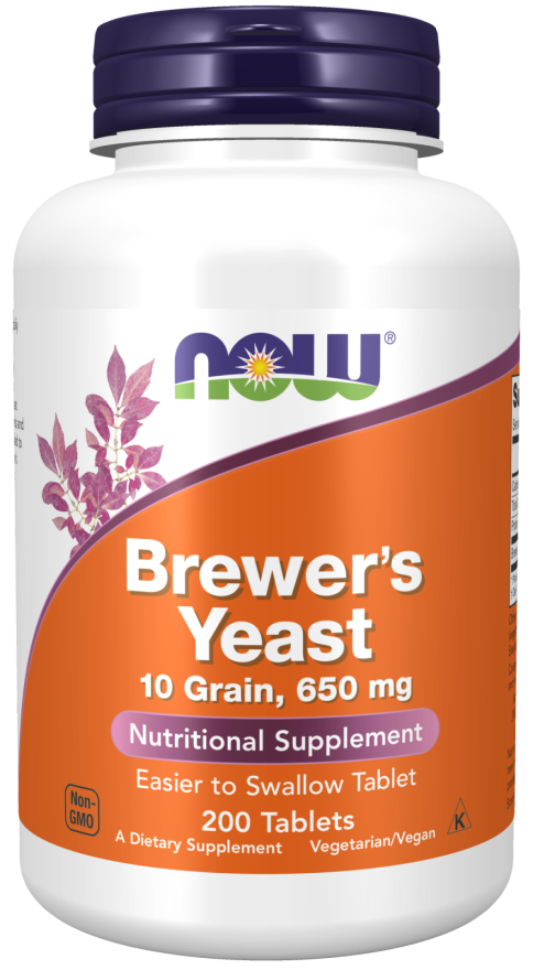 Brewer's Yeast 650 mg - 200 Tablets Bottle