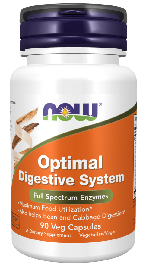 Optimal Digestive System - 90 Veg Capsules Bottle
