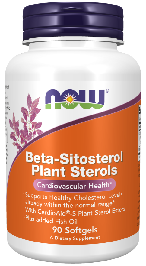 Beta-Sitosterol Plant Sterols - 90 Softgels Bottle