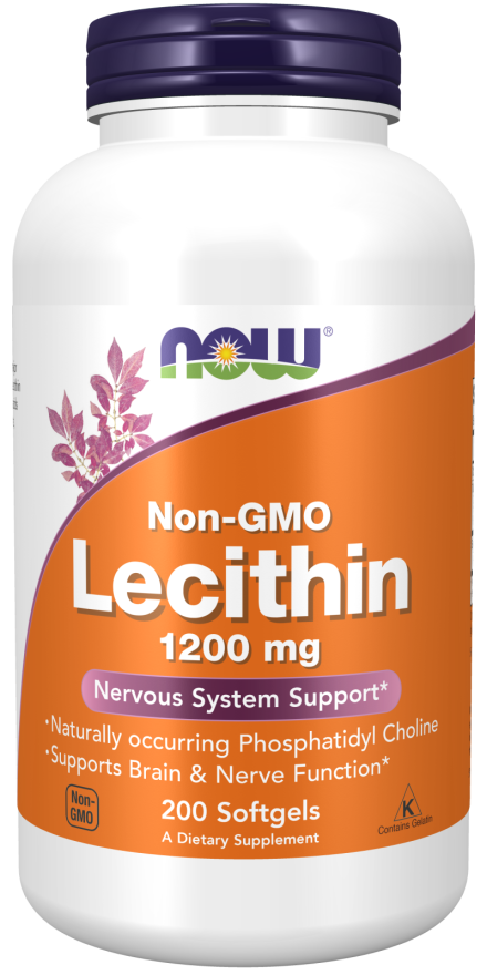 Lecithin 1200 mg - 200 Softgels Bottle