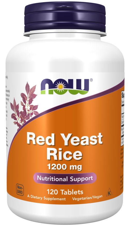 Red Yeast Rice 1200 mg - 120 Tablets Bottle