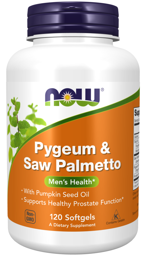 Pygeum & Saw Palmetto - 120 Softgels Bottle
