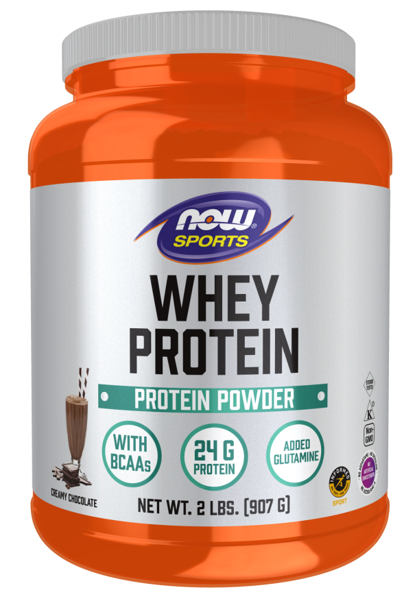 Whey Protein Chocolate Powder Protein Powder NOW