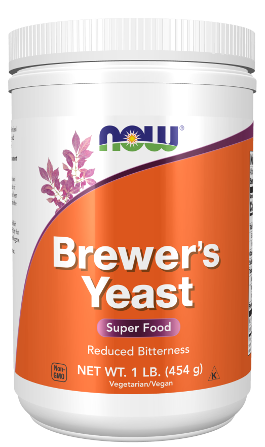 Debittered Brewers Yeast Whole Food Supplement NOW Foods